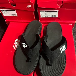 340 Flip Flops Black Men's Size M 12.0 (W 13.0) Adult New Balance  (New)