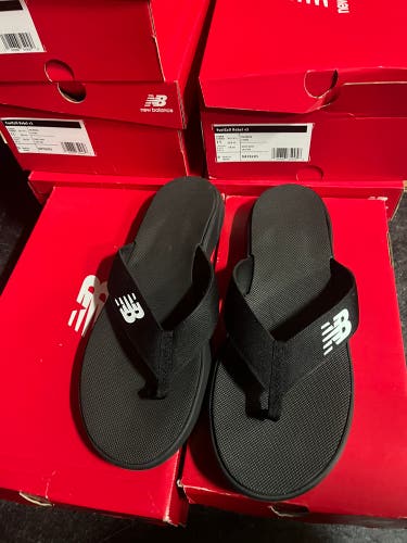 340 Flip Flops Black Men's Size M 12.0 (W 13.0) Adult New Balance (New)