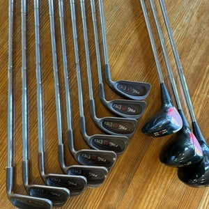 Men's Ping Eye 2 Beryllium Right Handed Iron Set (3I-SW + 1W,3W,4W)
