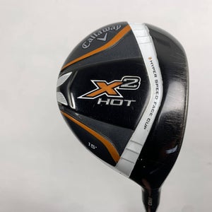 Callaway X2 Hot Pro 3 Fairway Wood 15* Aldila Tour ATX 3.7 75g Stiff RH