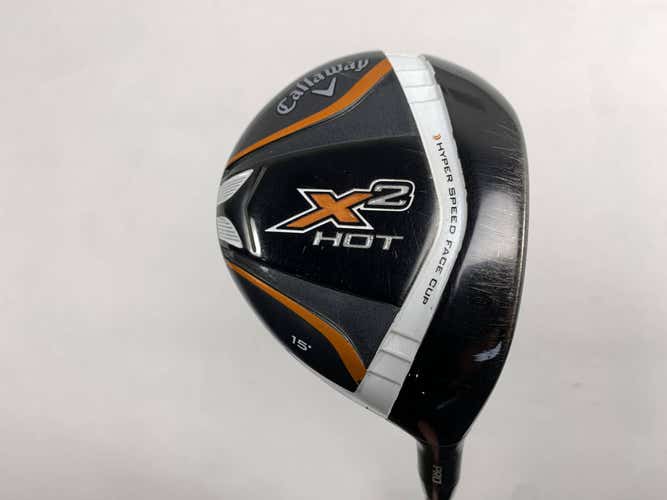 Callaway X2 Hot Pro 3 Fairway Wood 15* Aldila Tour ATX 3.7 75g Stiff RH