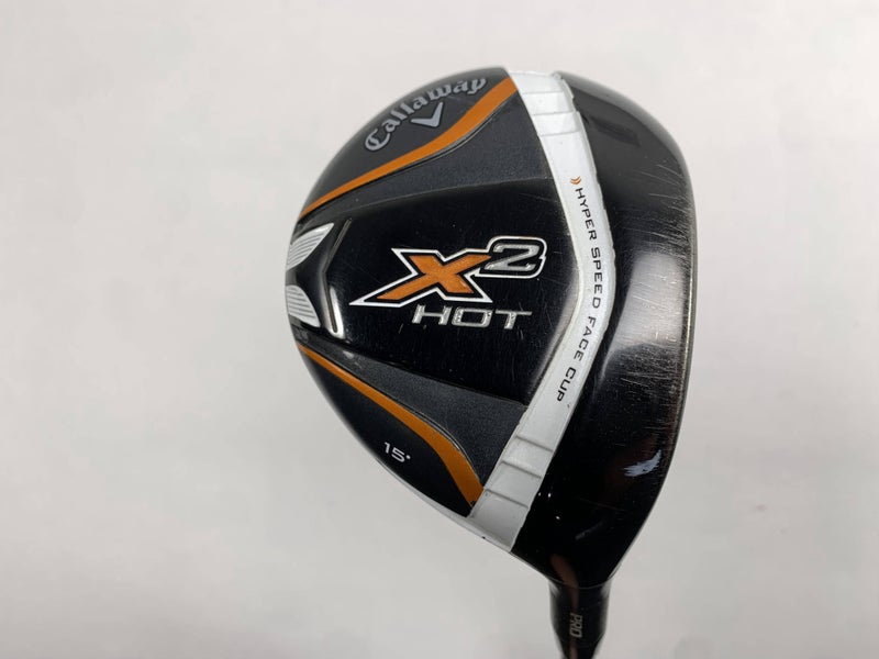 Callaway X2 Hot Pro 3 Fairway Wood 15* Aldila Tour ATX 3.7 75g Stiff RH