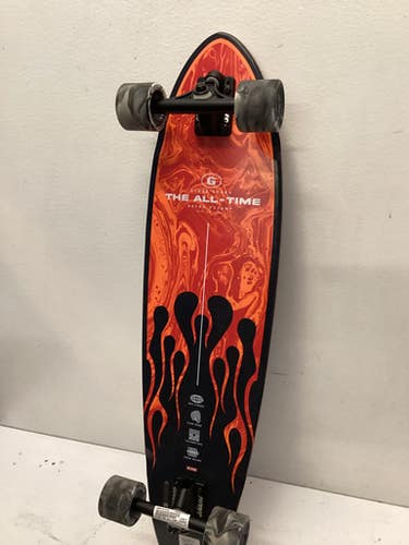 Used THE ALL TIME Complete Skateboard Black Regular 11443-S000197536