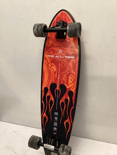 Used THE ALL TIME Complete Skateboard Black Regular 11443-S000197536