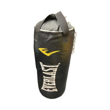 Used Everlast 40LB HEAVY BAG Boxing Heavy Bag Black 40 lb 11859-S000025119