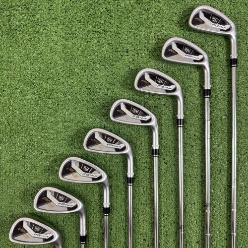 Wilson Staff Forged FG Tour F5 Iron Set 4-PW GW Dynamic Gold XP S300 Stiff Flex