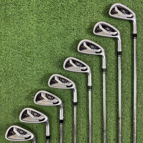 Wilson Staff Forged FG Tour F5 Iron Set 4-PW GW Dynamic Gold XP S300 Stiff Flex