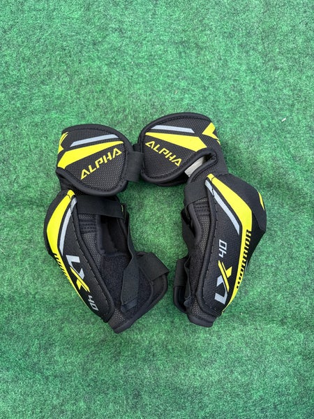 Warrior Alpha LX 40 Elbow Pads (Used) | Senior Small