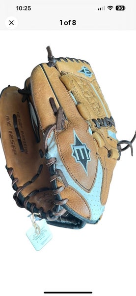 NEW Easton Fastpitch Softball Glove Mitt NE 125SP All Leather RHT 12 1/2"