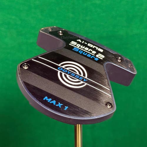 Odyssey Ai-One Square 2 Square Max 1 34" Center-Shafted Mallet Putter w/HC