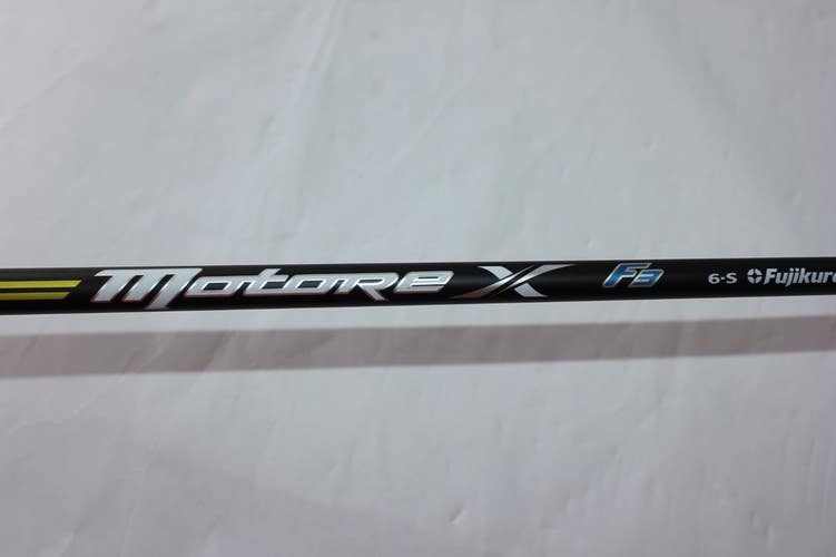 FUJIKURA MOTORE X F3 6-S DRIVER SHAFT - STIFF - TAYLORMADE