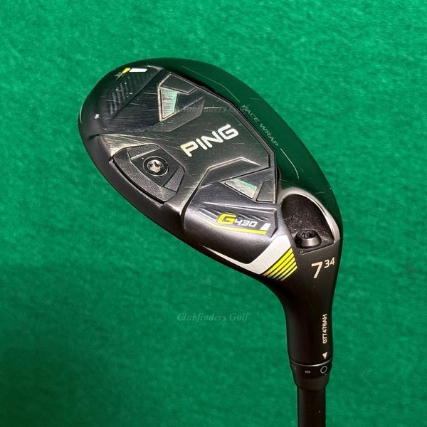Ping G430 34 Hybrid 7 Iron Factory Alta CB 70 Graphite Regular W/ Headcover
