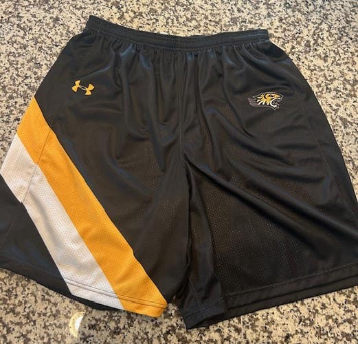 Under Armour Towson game team lacrosse shorts mens L large NEW