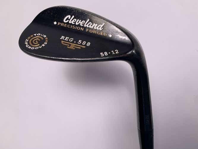 Cleveland Tour Zip Grooves Reg 588 Wedge 58* 12 Tour Concept Wedge Steel Mens RH