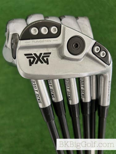 PXG 0311 T GEN5 Forged Iron Set 5-W / Axe Rapid Taper 85 Regular Graphite