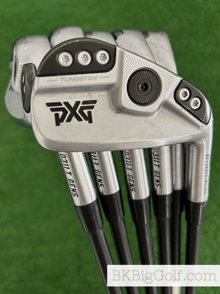 PXG 0311 T GEN5 Forged Iron Set 5-W / Axe Rapid Taper 85 Regular Graphite