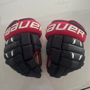 Used Bauer Nexus 2N Gloves - 13", Black/Red