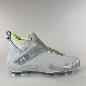 UNDER ARMOUR UA HIGHLIGHT HAMMER MC 'WHITE METALLIC SILVER' 3025085-101 Size 13