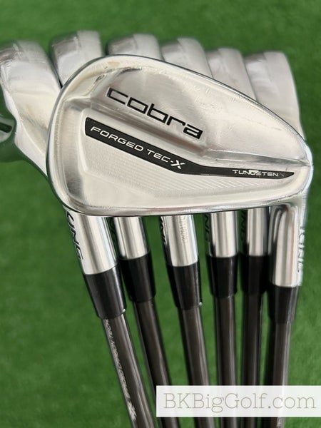 Cobra King Forged Tec X 23 Iron Set 4-P / MMT OTi 85 Stiff Graphite