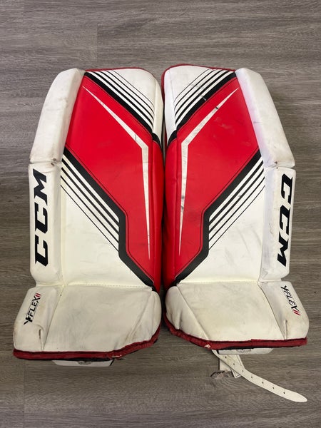 22"  CCM YTFlex 2 Goalie Leg Pads  (Used)