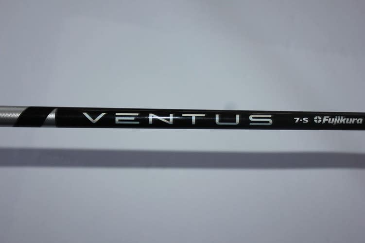 FUJIKURA VENTUS BLACK VELOCORE 7-S DRIVER SHAFT - STIFF - TAYLORMADE TIP