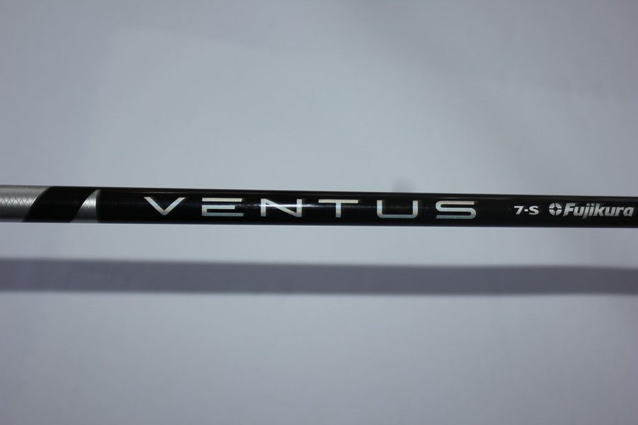 FUJIKURA VENTUS BLACK VELOCORE 7-S DRIVER SHAFT - STIFF - TAYLORMADE TIP