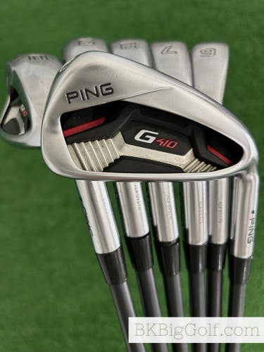 Ping G410 Iron Set 5-9, U / Ping Alta CB SR Soft Regular Graphite