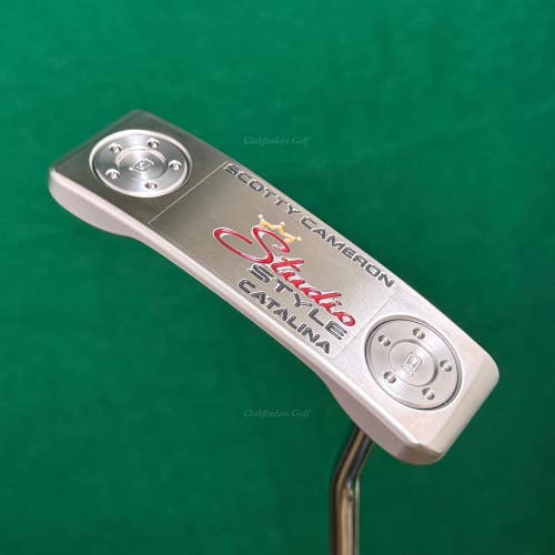 Scotty Cameron Studio Style 2025 Catalina 35" Single-Bend Putter w/HC