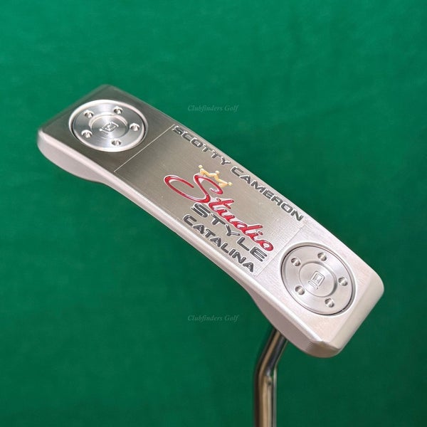 Scotty Cameron Studio Style 2025 Catalina 35" Single-Bend Putter w/HC