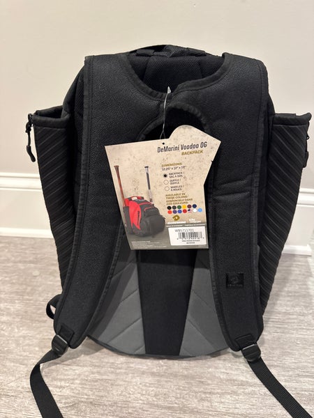 Black DeMarini Baseball Backpack (New)