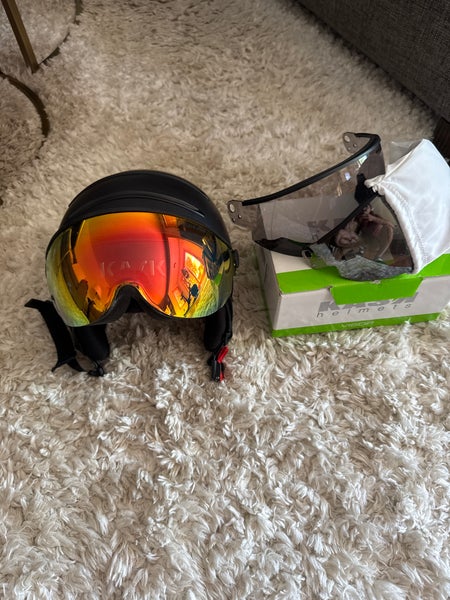 Kask Large Helmet with visor
