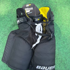 Black Bauer Supreme 3S Hockey Pants (Used) | Junior Medium