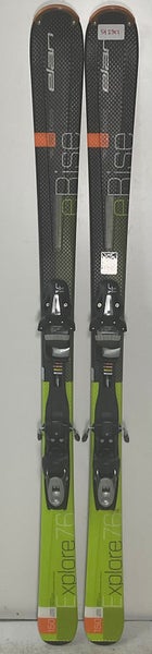 Unisex All Mountain 150cm Elan Exar e-Rise Skis With ESP 10 Bindings  (Used)(SY2301)