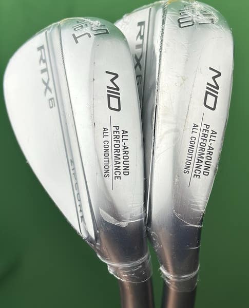 RTX６ZIPCORE 54°/10° 、58°/10° MID ウェッジ Amazon.com : Cleveland RTX ZipCore Wedges - Satin - DYN Gold