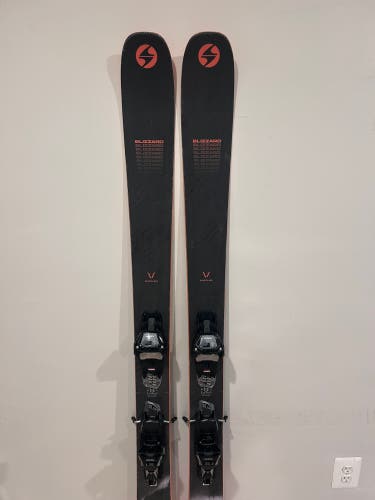 2025 Blizzard  Rustler 10 174 cm Powder Skis With Bindings Max Din 13 (Used)