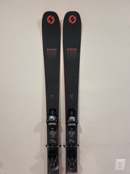 2025 Blizzard  Rustler 10 174 cm Powder Skis With Bindings Max Din 13 (Used)