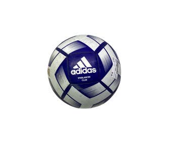 Used Adidas STARLANCER All Size Soccer Ball Royal Blue 5 11347-S000254913