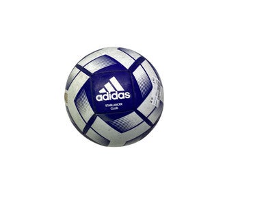 Used Adidas STARLANCER All Size Soccer Ball Royal Blue 5 11347-S000254913