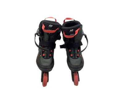 Used K2 ALEXIS 80 BOA Senior Roller Quad Skates Black Senior 9.5 11347-S000254895