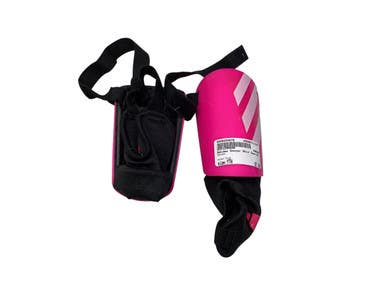 Used Adidas Soccer Shin Guards Junior Pink Youth 11347-S000254878