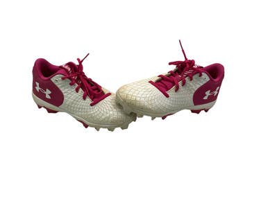 Used Under Armour SOFTBALL CLEATS BB/SB Cleats Pink Junior 05 11347-S000254880
