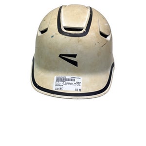 Used Easton JR BASEBALL HELMET Batting Helmet No Mask White M/L 11347-S000254872