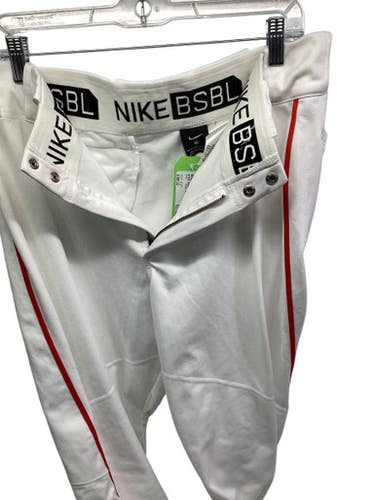 Used Nike NIKE BSBL WHITE PANTS BB/SB Pant Mens White LG 11347-S000254871