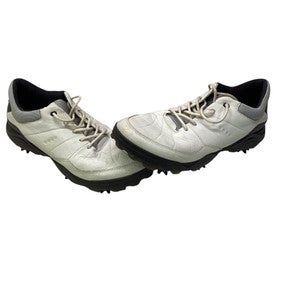 Used Ecco Mens Golf Shoes White Senior 10.5 11347-S000254863