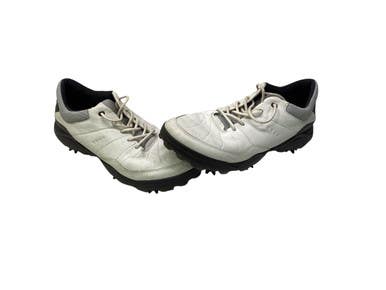 Used Ecco Mens Golf Shoes White Senior 10.5 11347-S000254863