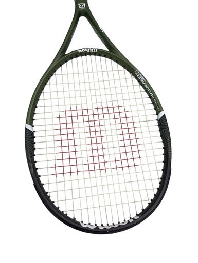 Used Wilson HYPER HAMMER 5 HYBRID Adult Tennis Racquet Dark Green 3 3/8" 11347-S000254840
