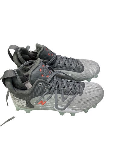 Used New Balance FREEZE LAX Cleats Mens Grey Senior 7.5 11347-S000254841