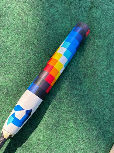 White 2023 DeMarini Prism+ Composite Bat (-11) Composite 21 oz 32" (Used)