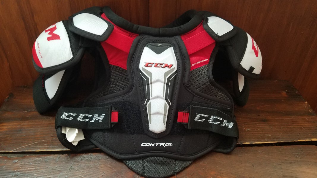 Small Junior CCM Control Shoulder Pads (Used)
