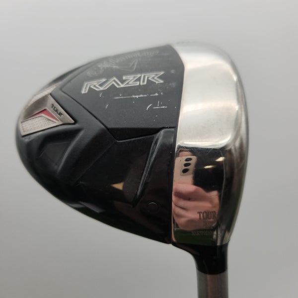 2011 CALLAWAY RAZR HAWK DRIVER 8.5* XSTIFF FUJI MOTORE SPEEDER GOOD